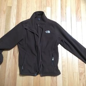 Chocolate Brown Fleece North Face